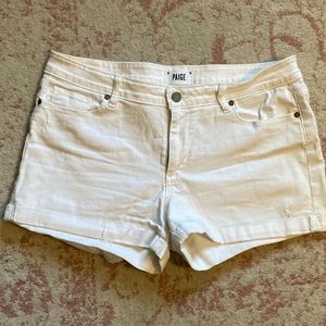Paige Jimmy Jimmy white shorts- size 31